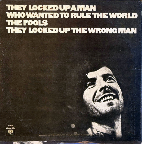 Leonard Cohen -Songs Of Love And Hate