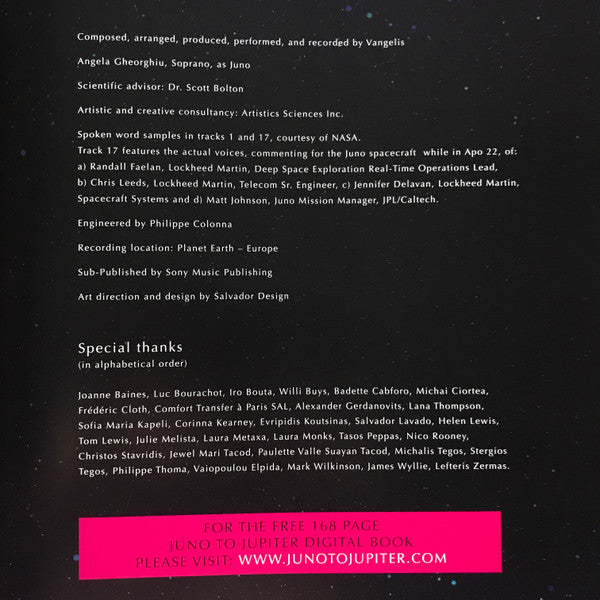 Vangelis - Juno To Jupiter