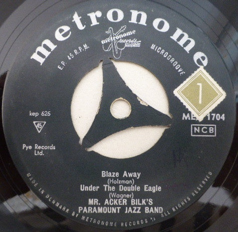 Mr. Acker Bilk's Paramount Jazz Band* -Mr. Acker Bilk Marches On