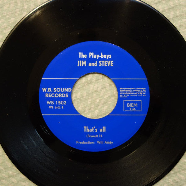 The Play-boys Jim And Steve* -Don't You Tell Me