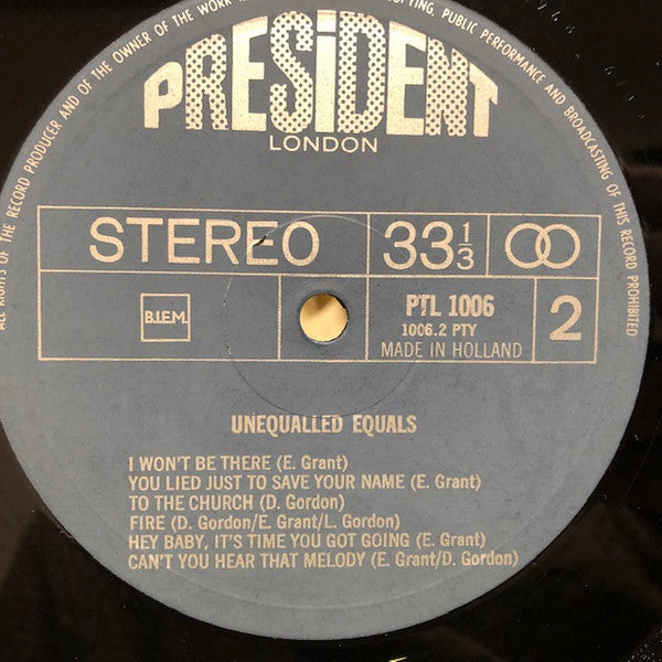The Equals -Unequalled Equals