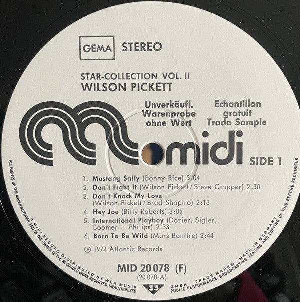 Wilson Pickett -Star-Collection Vol. 2