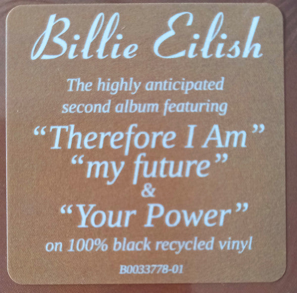Billie Eilish -Happier Than Ever