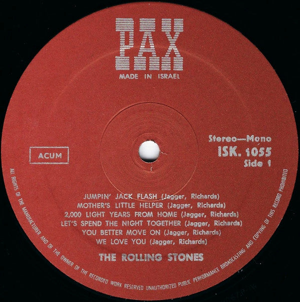 The Rolling Stones -Through The Past, Darkly (Big Hits Vol. 2)