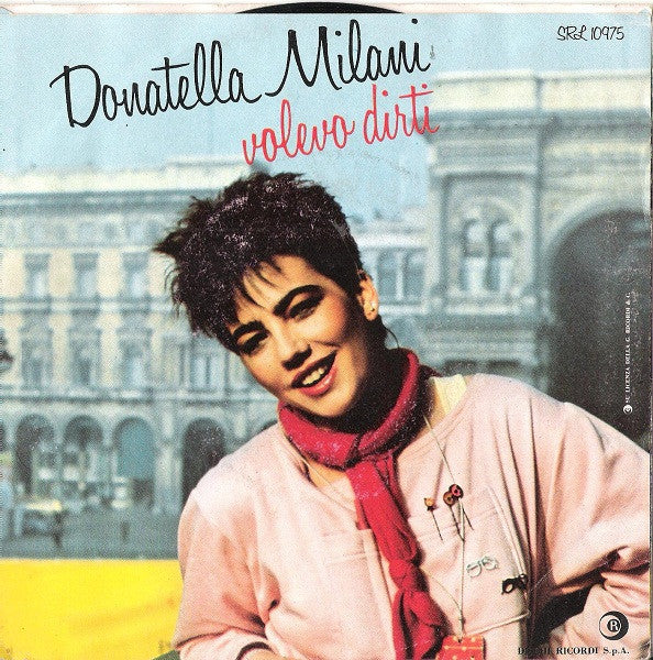 Donatella Milani -Volevo Dirti