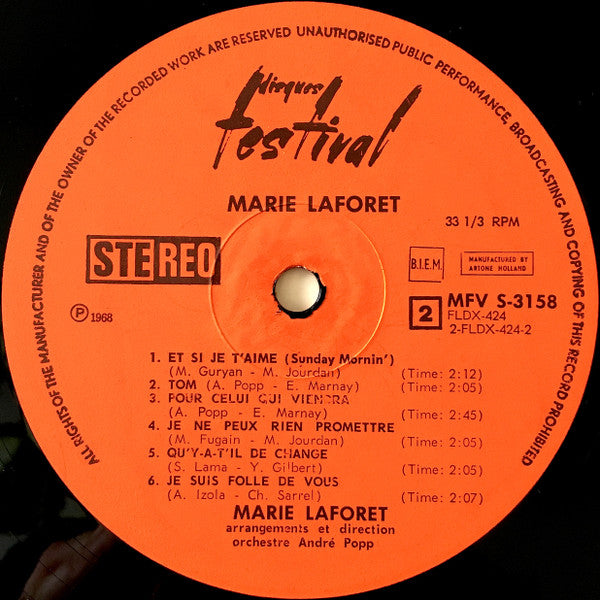 Marie Laforêt -Album : 4