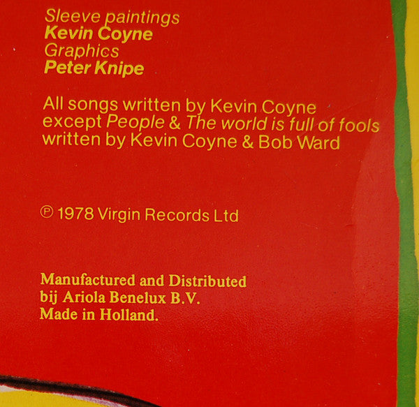 Kevin Coyne -Millionaires And Teddy Bears