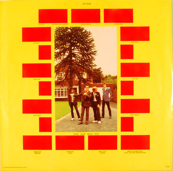 Elvis Costello And The Attractions* - Armed Forces