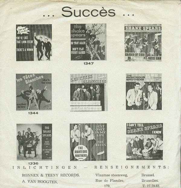 The Righteous Brothers -Unchained Melody / Hung On You