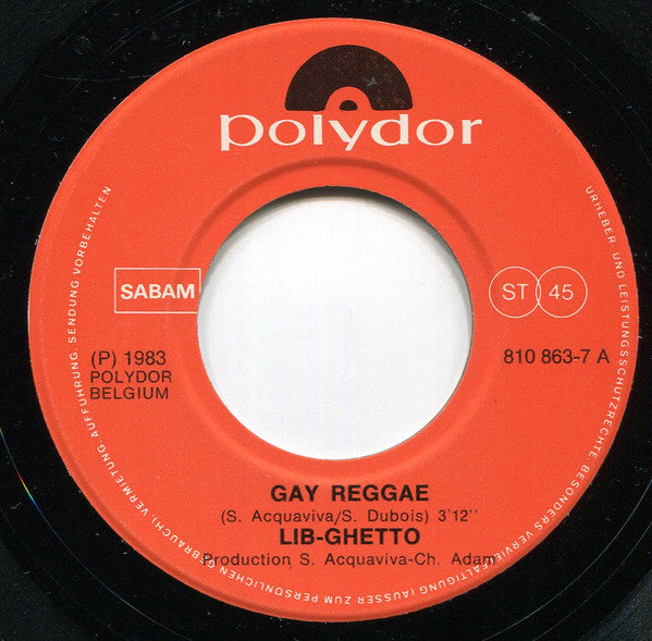 Lib-Ghetto - Gay Reggae