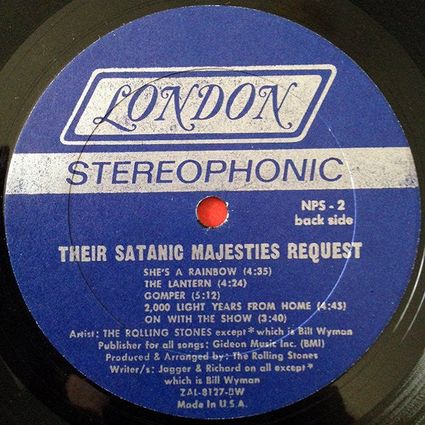 The Rolling Stones -Their Satanic Majesties Request
