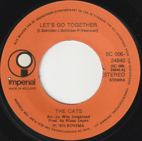 The Cats -Let's Go Together / Linda