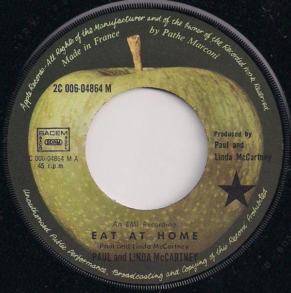 Paul & Linda McCartney -Eat At Home