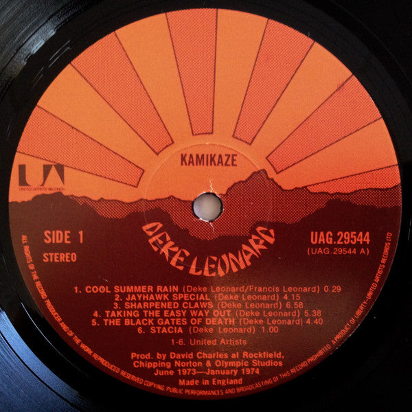 Deke Leonard -Kamikaze