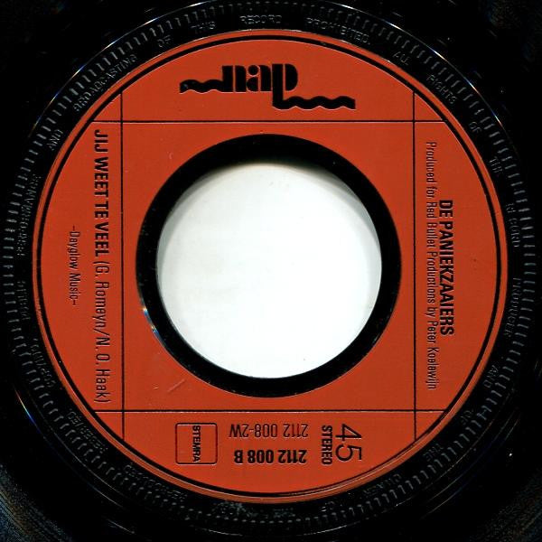 De Paniekzaaiers -Zeg Me