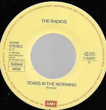 The Radios -Tears In The Morning