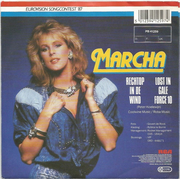Marcha* -Rechtop In De Wind / Lost In Gale Force 10