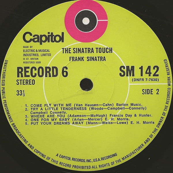 Frank Sinatra -The Sinatra Touch