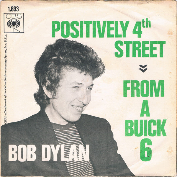 Bob Dylan - Positively 4th Street / From A Buick 6