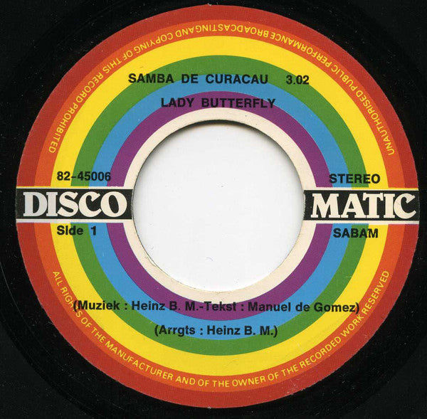 Lady Butterfly -Samba De Curaçao