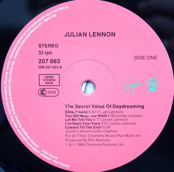 Julian Lennon - The Secret Value Of Daydreaming