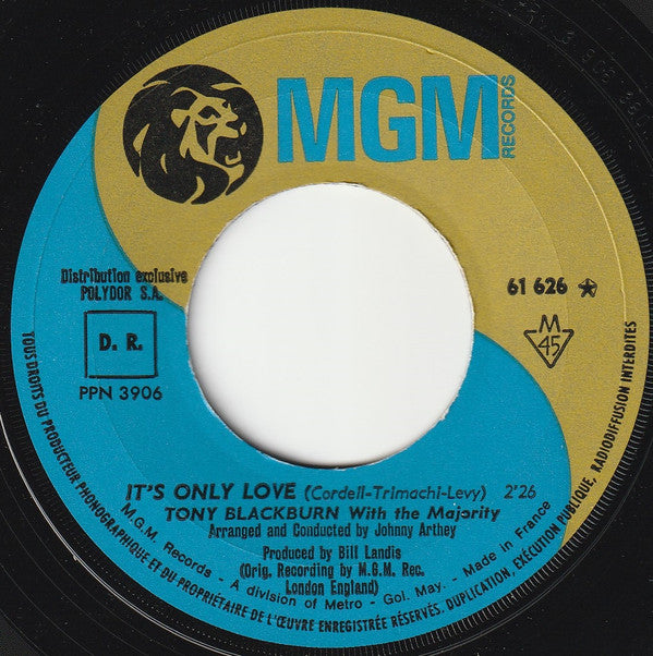 Tony Blackburn With The Majority -It's Only Love