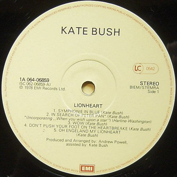 Kate Bush -Lionheart