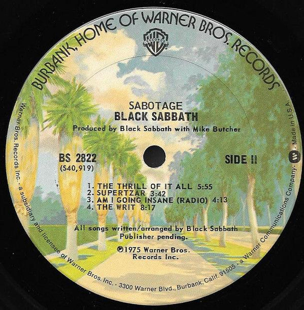 Black Sabbath - Sabotage