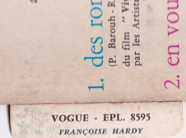 Françoise Hardy -Des Ronds Dans L'eau