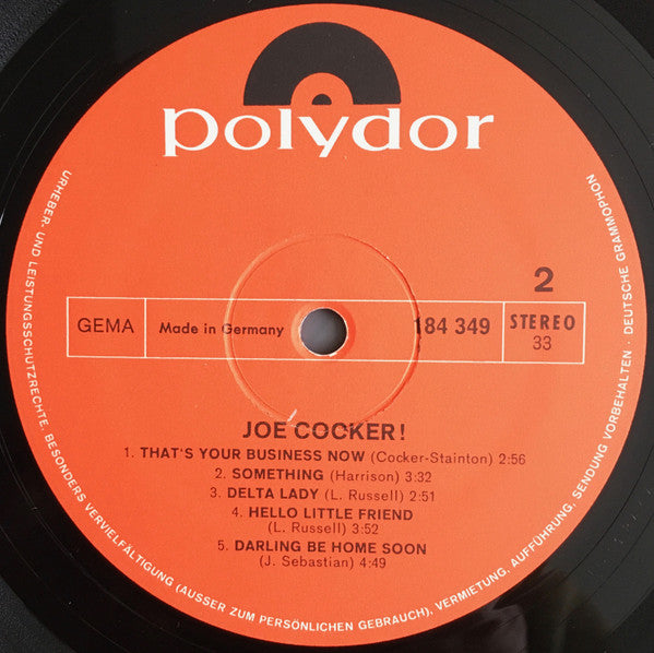 Joe Cocker -Joe Cocker!