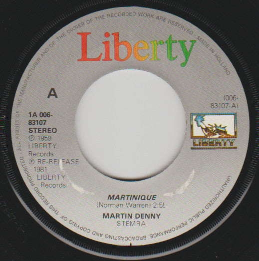 Martin Denny -Martinique / Sake Rock