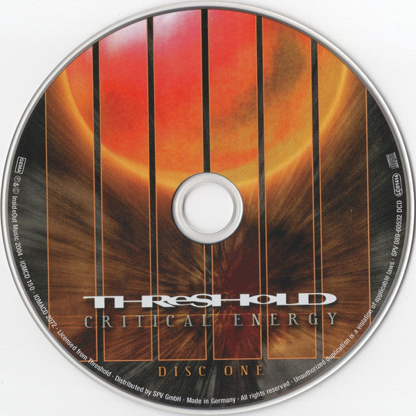 Threshold (3) -Critical Energy
