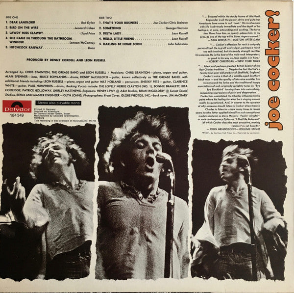 Joe Cocker -Joe Cocker!