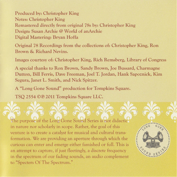 Amede Ardoin* - Mama, I'll Be Long Gone: The Complete Recordings Of Amede Ardoin 1929-1934