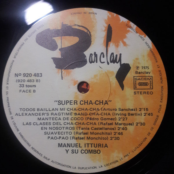 Manuel Itturia Y Su Combo -Super Cha-Cha