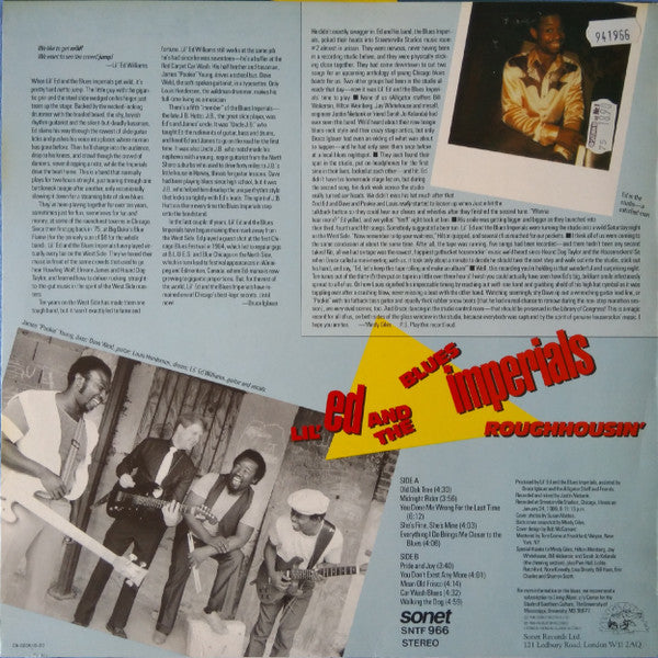 Lil' Ed And The Blues Imperials -Roughhousin'