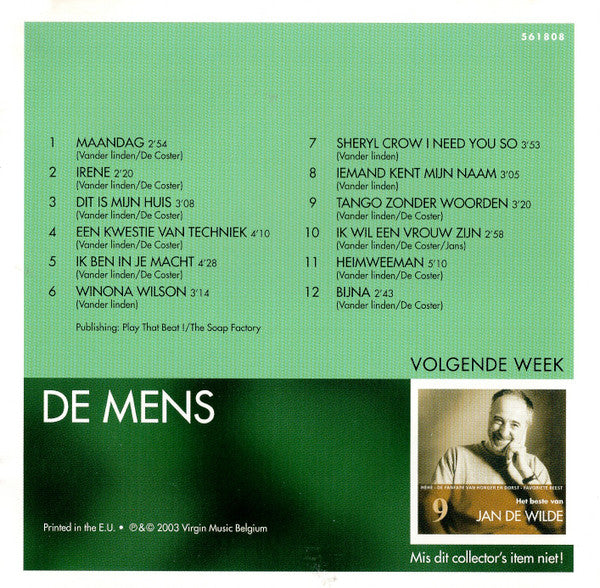 De Mens -Het Beste Van De Mens