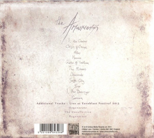 Monuments (5) -The Amanuensis
