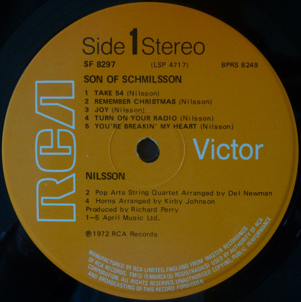 Nilsson* -Son Of Schmilsson