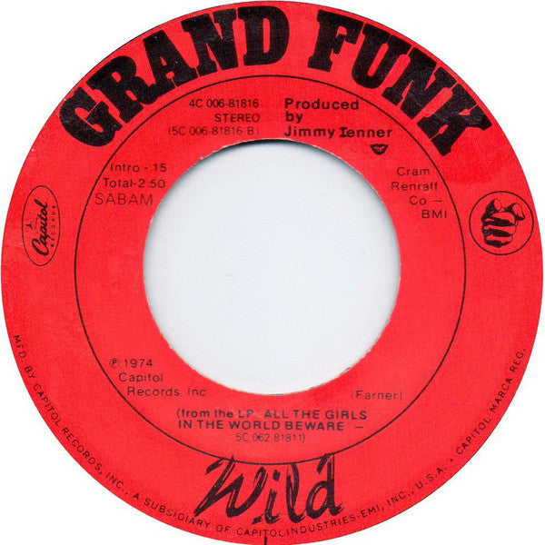 Grand Funk* -Some Kind Of Wonderful