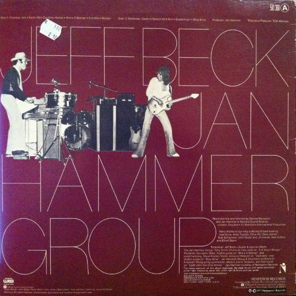 Jeff Beck With The Jan Hammer Group -Live
