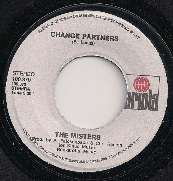The Misters -Women (New Version) / Change Partners