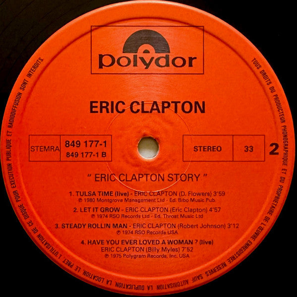 Eric Clapton -Story