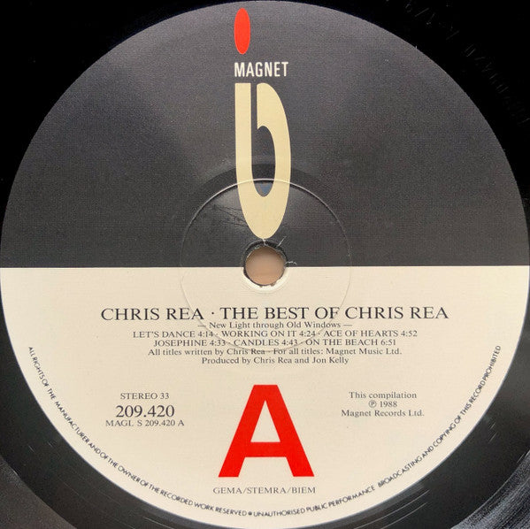 Chris Rea -The Best Of Chris Rea - New Light Through Old Windows