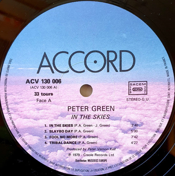 Peter Green (2) -In The Skies