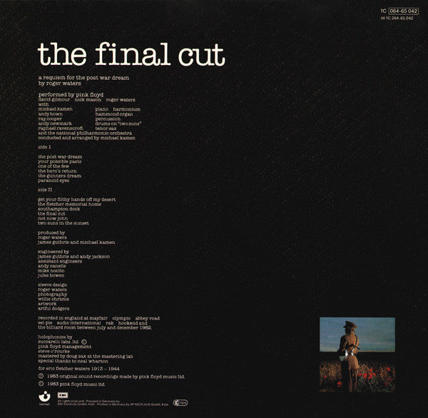 Pink Floyd - The Final Cut