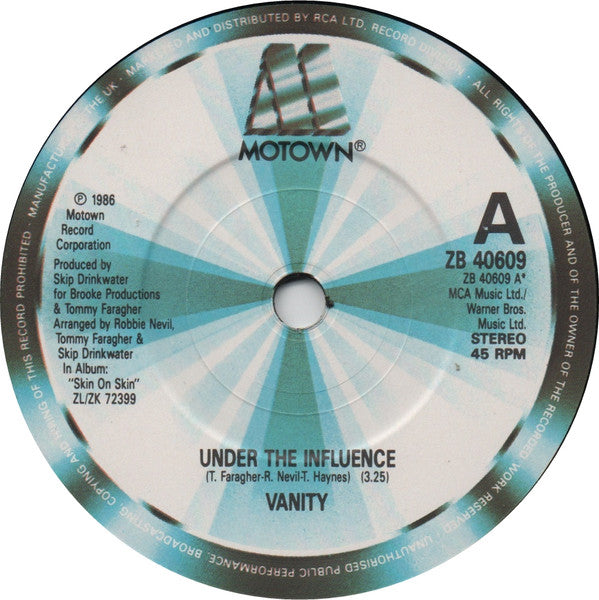 Vanity -Under The Influence