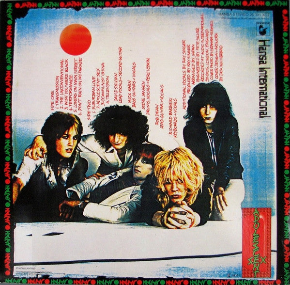 Japan -Adolescent Sex