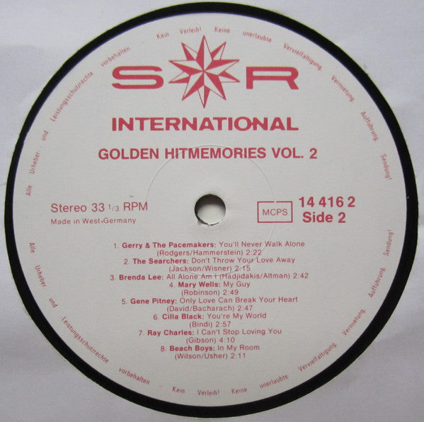 Various - Golden Hit Memories