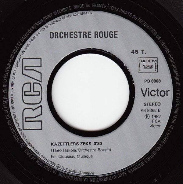 Orchestre Rouge -Soon Come Violence • Kazettlers Zeks